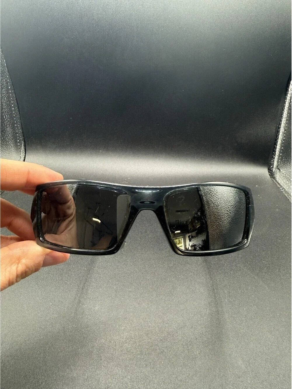 Oakley Gascan Crystal Black/Black Iridium Lenses (Camo Icons Included)